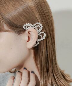 SMELLY / スメリー ピアス・イヤリング | パールフラワーイヤーフック