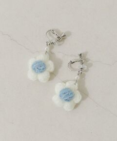 SMELLY / スメリー ピアス・イヤリング | ニットフラワーイヤリング