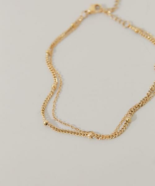 SMELLY / スメリー ブレスレット・バングル | ステンレスダブルチェーンブレスレット | 詳細1