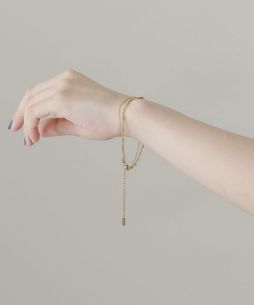 SMELLY / スメリー ブレスレット・バングル | ステンレスダブルチェーンブレスレット | 詳細2