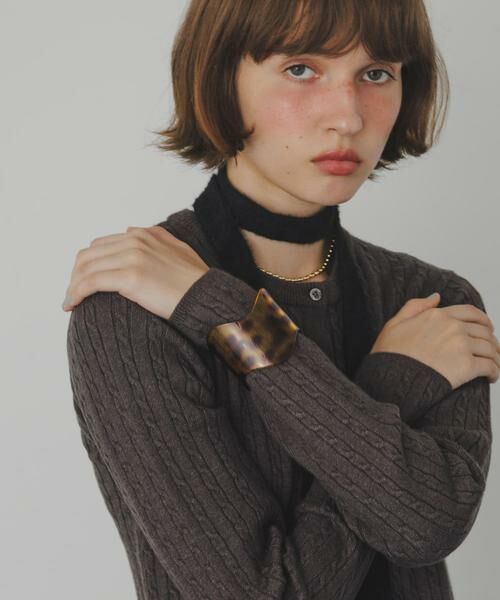 SMELLY / スメリー ブレスレット・バングル | デミパターンワイドバングル | 詳細4