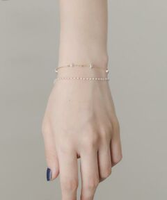 SMELLY / スメリー ブレスレット・バングル | パールストーン2セットブレスレット