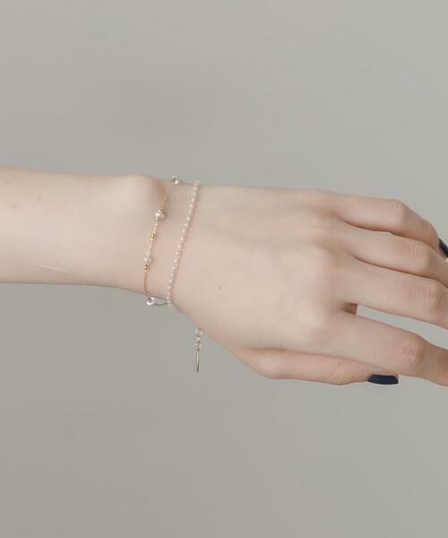 SMELLY / スメリー ブレスレット・バングル | パールストーン2セットブレスレット | 詳細1