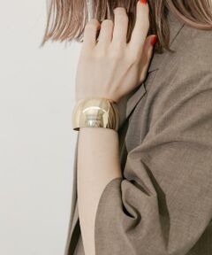 SMELLY / スメリー ブレスレット・バングル | シンプルメタルワイドバングル