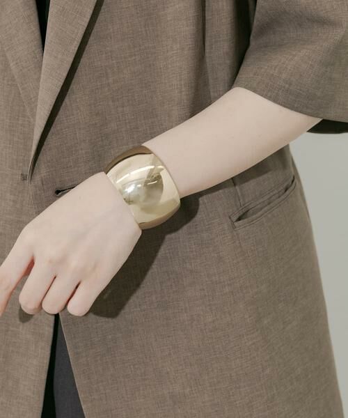 SMELLY / スメリー ブレスレット・バングル | シンプルメタルワイドバングル | 詳細2