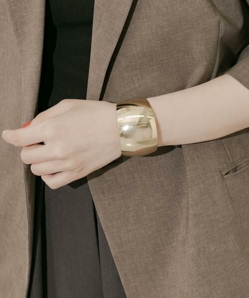 SMELLY / スメリー ブレスレット・バングル | シンプルメタルワイドバングル | 詳細3