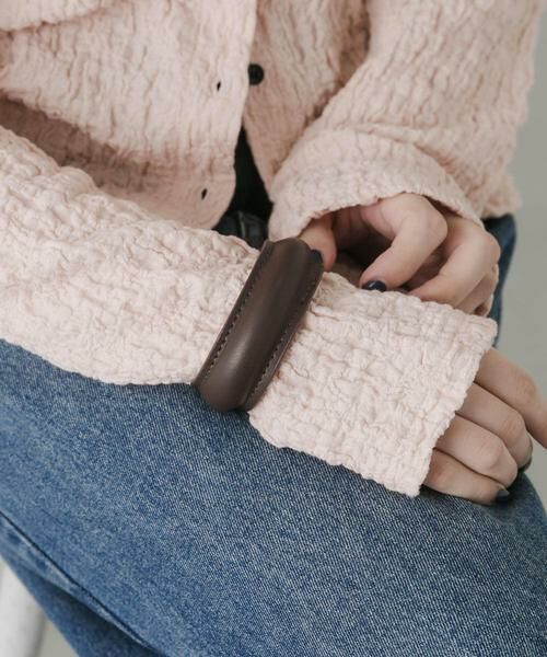 SMELLY / スメリー ブレスレット・バングル | シンプルレザーバングル | 詳細1