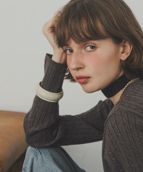 SMELLY / スメリー ブレスレット・バングル | シンプルレザーバングル | 詳細5