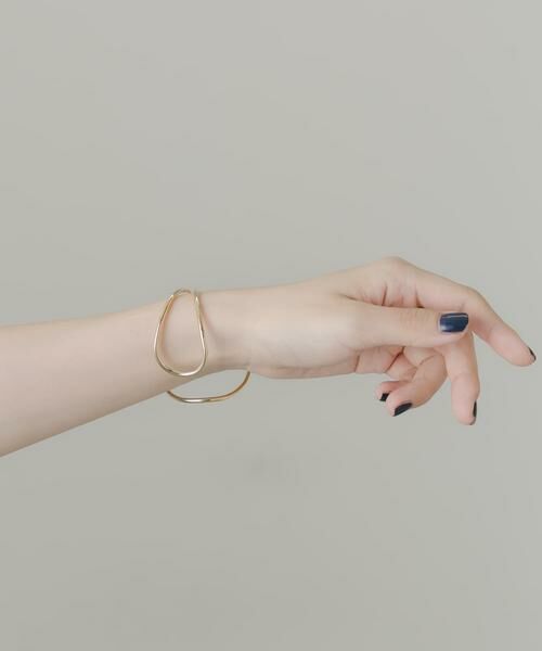 SMELLY / スメリー ブレスレット・バングル | ニュアンスメタルクロスバングル | 詳細4