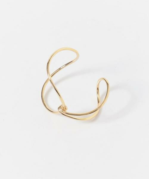 SMELLY / スメリー ブレスレット・バングル | ニュアンスメタルクロスバングル | 詳細5