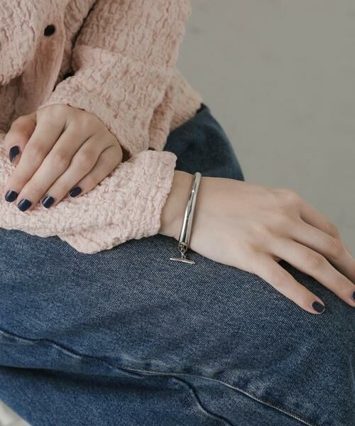 SMELLY / スメリー ブレスレット・バングル | ステンレスカーブバーマンテルブレスレット | 詳細4