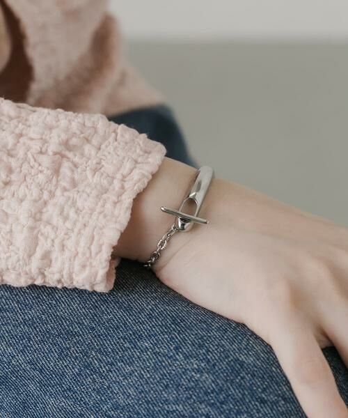 SMELLY / スメリー ブレスレット・バングル | ステンレスカーブバーマンテルブレスレット | 詳細5