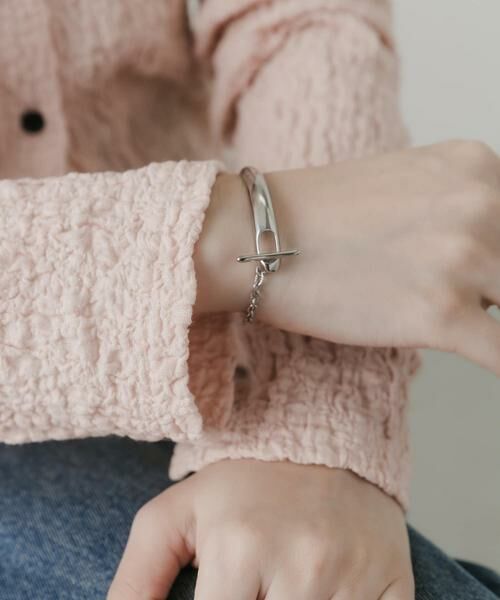 SMELLY / スメリー ブレスレット・バングル | ステンレスカーブバーマンテルブレスレット | 詳細6