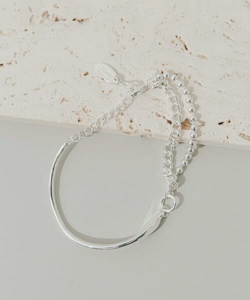 SMELLY / スメリー ブレスレット・バングル | ニュアンスカーブバーチェーンブレスレット | 詳細2