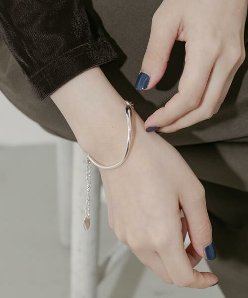 SMELLY / スメリー ブレスレット・バングル | ニュアンスカーブバーチェーンブレスレット | 詳細3