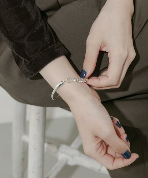 SMELLY / スメリー ブレスレット・バングル | ニュアンスカーブバーチェーンブレスレット | 詳細6