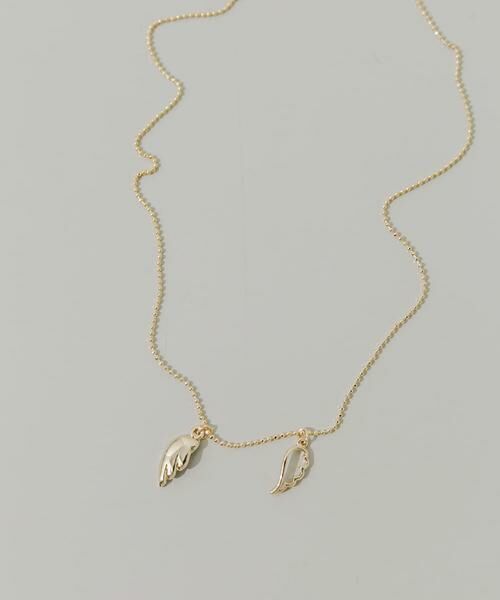 SMELLY / スメリー ネックレス・ペンダント・チョーカー | エンジェルフェザートップネックレス | 詳細1