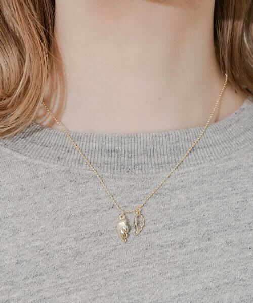 SMELLY / スメリー ネックレス・ペンダント・チョーカー | エンジェルフェザートップネックレス | 詳細3