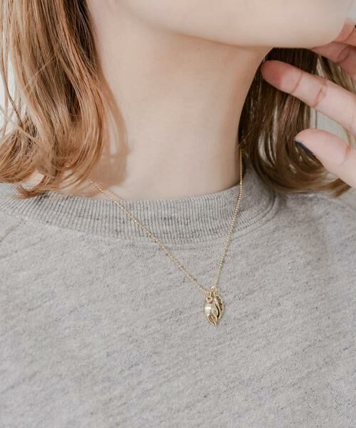 SMELLY / スメリー ネックレス・ペンダント・チョーカー | エンジェルフェザートップネックレス | 詳細5