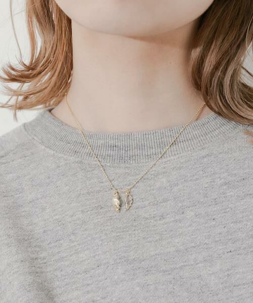 SMELLY / スメリー ネックレス・ペンダント・チョーカー | エンジェルフェザートップネックレス | 詳細6