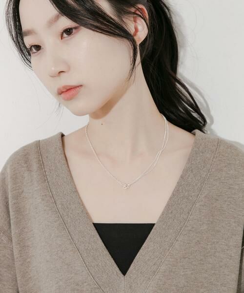 SMELLY / スメリー ネックレス・ペンダント・チョーカー | トリプルリングチェーンコンビネックレス | 詳細4