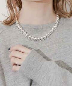 SMELLY / スメリー ネックレス・ペンダント・チョーカー | メタルボール2セットネックレス