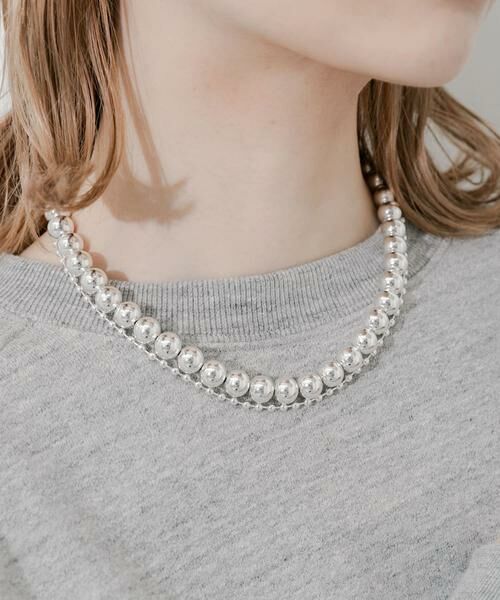 SMELLY / スメリー ネックレス・ペンダント・チョーカー | メタルボール2セットネックレス | 詳細1