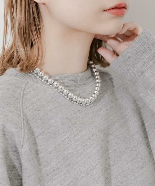 SMELLY / スメリー ネックレス・ペンダント・チョーカー | メタルボール2セットネックレス | 詳細3