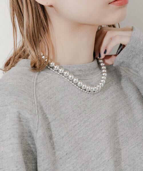 SMELLY / スメリー ネックレス・ペンダント・チョーカー | メタルボール2セットネックレス | 詳細4