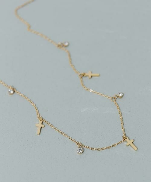 SMELLY / スメリー ネックレス・ペンダント・チョーカー | ステンレスクロスチャームネックレス | 詳細3