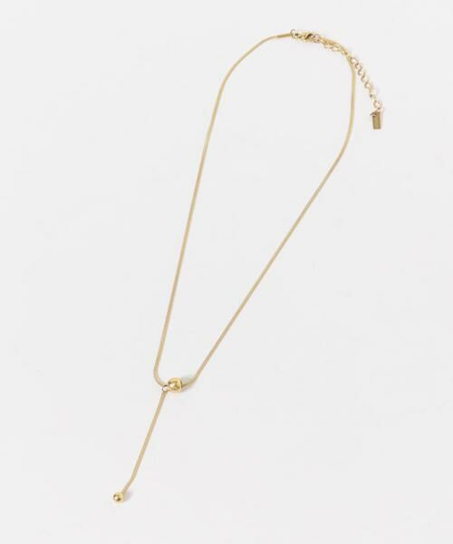 SMELLY / スメリー ネックレス・ペンダント・チョーカー | ステンレスボールトップYネックレス | 詳細6