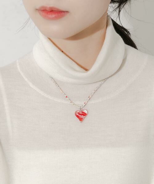 SMELLY / スメリー ネックレス・ペンダント・チョーカー | ハートモチーフコードネックレス | 詳細5