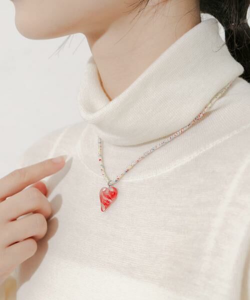 SMELLY / スメリー ネックレス・ペンダント・チョーカー | ハートモチーフコードネックレス | 詳細6