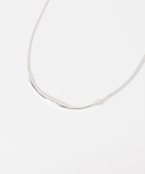 SMELLY / スメリー ネックレス・ペンダント・チョーカー | ニュアンスメタルバーネックレス | 詳細4
