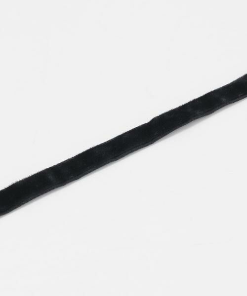 SMELLY / スメリー ネックレス・ペンダント・チョーカー | スクエアチャームベロアチョーカーネックレス | 詳細10