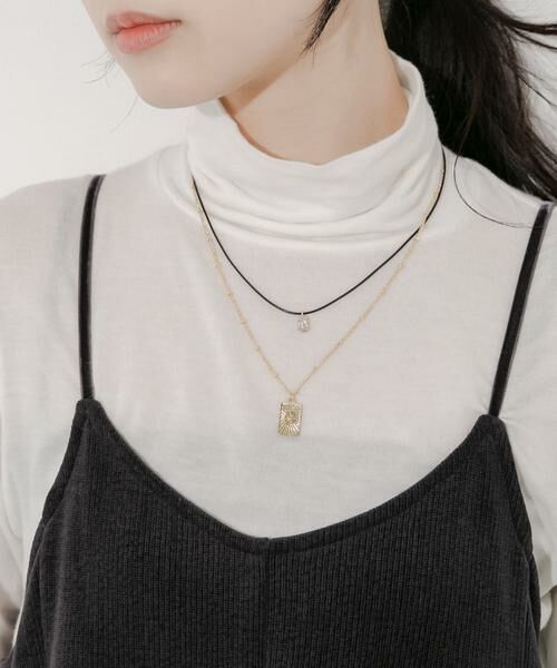SMELLY / スメリー ネックレス・ペンダント・チョーカー | チャームコードレイヤードネックレス | 詳細2