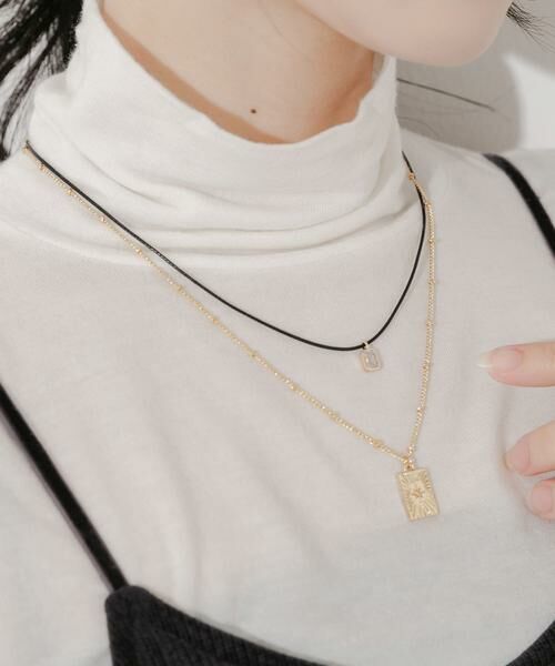SMELLY / スメリー ネックレス・ペンダント・チョーカー | チャームコードレイヤードネックレス | 詳細3