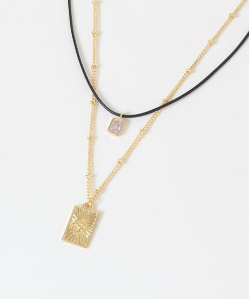 SMELLY / スメリー ネックレス・ペンダント・チョーカー | チャームコードレイヤードネックレス | 詳細4