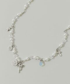 SMELLY / スメリー ネックレス・ペンダント・チョーカー | キラキラチャームパールネックレス