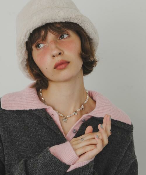 SMELLY / スメリー ネックレス・ペンダント・チョーカー | キラキラチャームパールネックレス | 詳細7