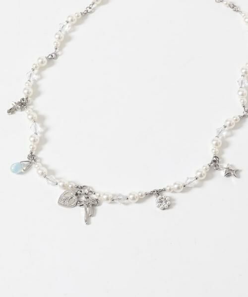 SMELLY / スメリー ネックレス・ペンダント・チョーカー | キラキラチャームパールネックレス | 詳細8