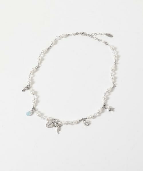 SMELLY / スメリー ネックレス・ペンダント・チョーカー | キラキラチャームパールネックレス | 詳細9