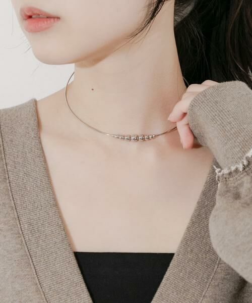 SMELLY / スメリー ネックレス・ペンダント・チョーカー | メタルボールチョーカーネックレス | 詳細1