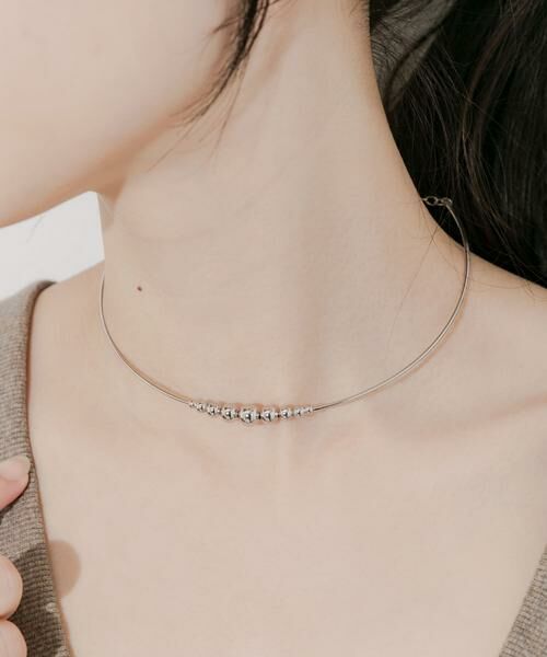 SMELLY / スメリー ネックレス・ペンダント・チョーカー | メタルボールチョーカーネックレス | 詳細2