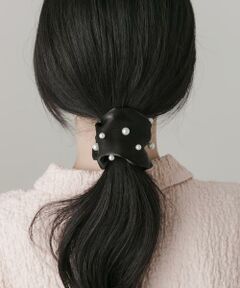 SMELLY / スメリー ヘアアクセサリー | サテンパールヘアカフ