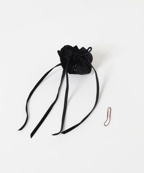 SMELLY / スメリー ヘアアクセサリー | ベロアリボンヘアカフ | 詳細6