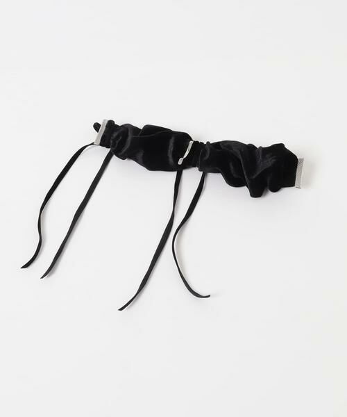 SMELLY / スメリー ヘアアクセサリー | ベロアリボンヘアカフ | 詳細8