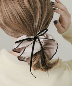 SMELLY / スメリー ヘアゴム・シュシュ | バイカラーサテンシュシュ