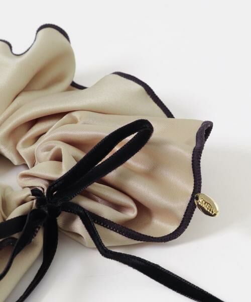 SMELLY / スメリー ヘアゴム・シュシュ | バイカラーサテンシュシュ | 詳細7