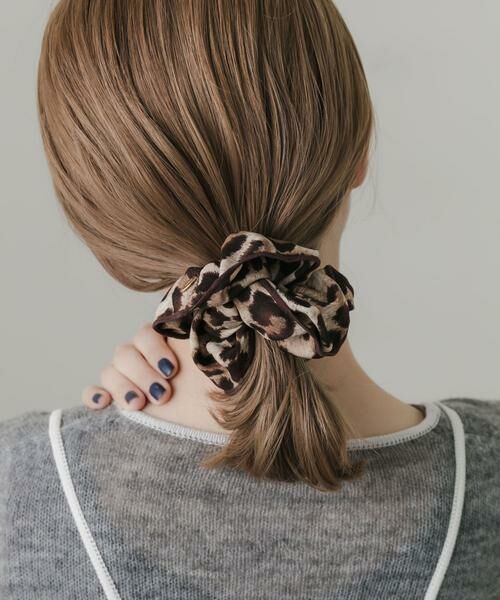 SMELLY / スメリー ヘアゴム・シュシュ | レオパードシュシュ | 詳細1